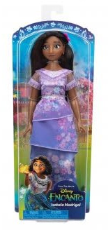 cavernedesjouets Poupee Classique Isabela Madrigal 30 cm - Personnage Film pour Encanto - Details realistes - Set Poupee Mannequin articulee avec Carte
