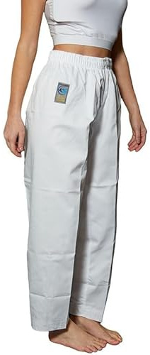 Karate Senpai Pantaloni Karate-Gi Pantalone Arti Marziali in Cotone e Poliestere con Elastico in Vita (1/140)