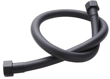 Single Cold Water Inlet Pipe Toilet Water Inlet Hose High Pressure Explosion-Proof PVC Plastic Connecting Pipe Fit for Faucet Heater(40CM_DN15)