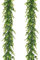 Artiflr Künstliche Eukalyptus-Girlande, 1,8 m, Kunststoff-Seide, grüne Eukalyptus-Girlande, perfekt für Hochzeit, Hintergrund, Wand, Tisch, Festival, Party-Dekoration, 2 Stück