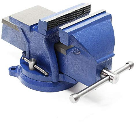 Tornillo de banco Light Duty mordaza de banco 150 mm con yunque morsa de taller de carga ligera