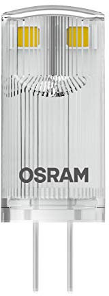 OSRAM BASE LED-Lampe, PIN-Lampe mit G4-Sockel, 0,90W, Ersatz für herkömmliches 10W-Leuchtmittel, warmweiß (2700K), 3er-Pack