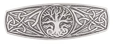 KKJOY Pasadores para el Pelo Mujer de Metal con Nudo Celta, Vintage Pinzas Pelo con Dragón Bicéfalo con Árbol de la Vida, Adornos Hair Clips Accesorios Pelo Boda Horquillas para el Pelo Niña