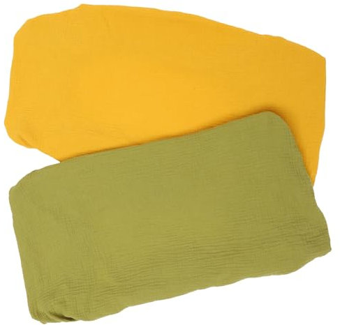 JOINPAYA 2stücke Wickelauflagenbezüge Aus Waschbar Und Abnehmbar Elastisch Und Atmungsaktiv Geeignet Für Wickeltische Für Jungen Und Mädchen