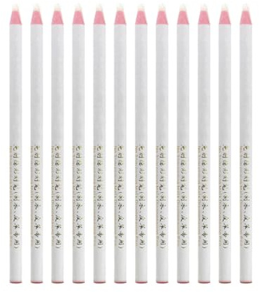 12 Pencil Tailor Marca Da Cucito Senza Taglio Matite In Tessuto Per Abbigliamento In Pelle Che Segna Materiale In Legno