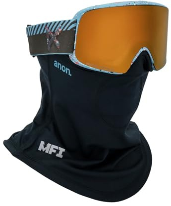 Anon M6 Snow Goggles + Bonus Lens + MFI Face Mask + Case (Frame: Alpine Terra, Lens: Perceive Sunny Bronze, Spare Lens: Cloudy Burst)