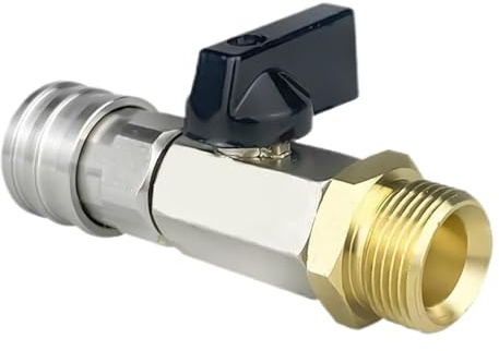 Raccordo rapido ad Alta Pressione, M22, 14 mm, ad Alta Resistenza, Accessorio per Auto, Tubo da Giardino, Raccordo a innesto, per Lavaggio Auto, casa, terrazza, Rubinetto, Acqua Prato