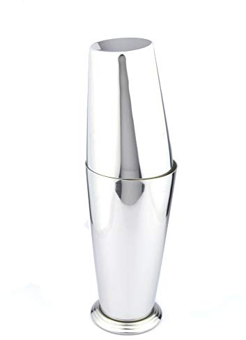 Yukiwa Boston Shaker med solid bas 70 cl - Tillverkad i Japan Silver