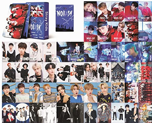 Stray Kids Lomo-kort, 54 stycken, Kpop Stray Kids fotokort, Lomo-kort, No Easy Albumkort, StrayKids Postkort, Kpop StrayKids Affisch, fotokort