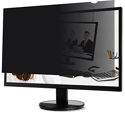Filtre de confidentialité réversible haute transmission 30° Invisible Anti-UV Anti-éblouissement Film pour moniteur 24'' avec rapport d'aspect 16:9