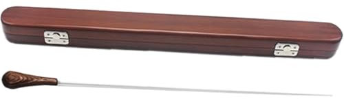 Professional Conductor Music Baton with Wooden Case 37cm Lightweight Versatile Orchestra Choral Instrument Accessory