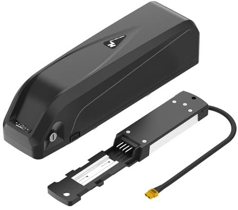 48V Down-tube Ebike Battery, 13Ah Long Range Electric Bicycle Bike Lithium Battery for 200W-1000W Motor (HL03/ 48V 13Ah)
