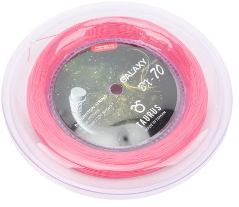 ERYUE Cuerda de Raqueta de Bádminton Nailon Alta Elasticidad Carrete 0,7mm para Jugadores Avanzados y Entrenamiento en Equipo (#7)