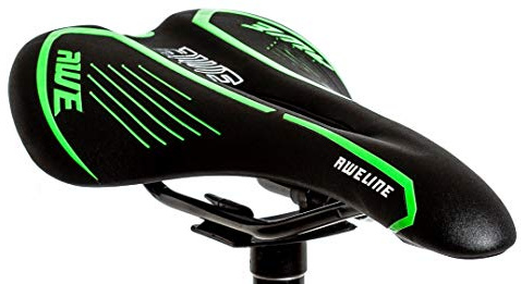 AWE® Adult Gel MTB/Racing Saddle Green Black