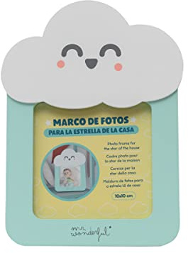 Mr. Wonderful Marco De Fotos Para la Estrella De la Casa, Multicolor, Estándar