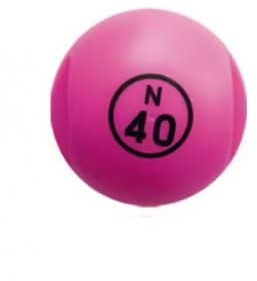 cavernedesjouets Boite Boule de Loto magnetique et 100 pions Fuchsia - Couvercle Aimant ramasse jetons, Rangement - Accessoires - Set Bingo et Carte