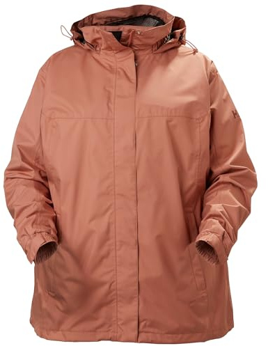 Helly Hansen W Aden Plus jacka regnjacka för kvinnor, 084 CEDARTRÄ, XL stor
