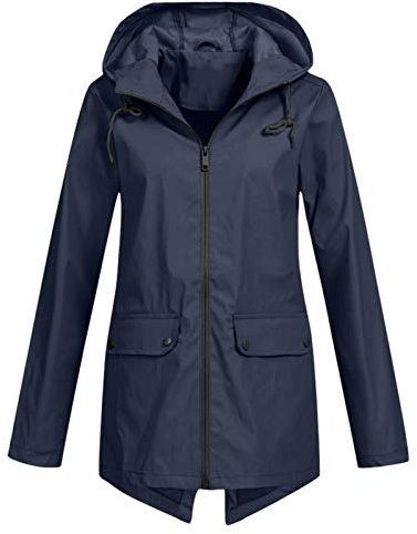 Cyber of Monday 2023 Smanicato Donna Primavera Giacca Impermeabile Lunga Donna Felpe Donna Particolari Giubbottino Elegante Donna Lightning Deals Today Todays Daily Deals Colla