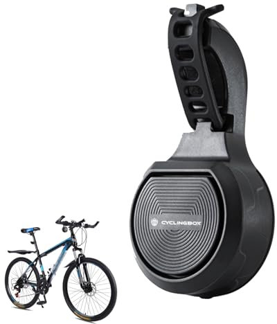 5 Pcs Fahrradklingel, Fahrradalarmanlagen für E-Bikes - 80-130 dB einstellbare Lautstärke, wasserdichter Lenker-Fahrradalarm - USB wiederaufladbarer Fahrradalarm für Bexdug