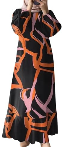 Maternity Dress Summer Muslim Dress Prayer Wear Casual Kaftan 116