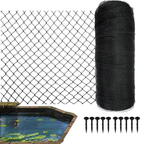Malla Antipájaros - Red de Protección para Árboles,Barrera contra Aves 4×10 Metros para Huertos Árboles Frutales Estanques y Áreas de Exterior