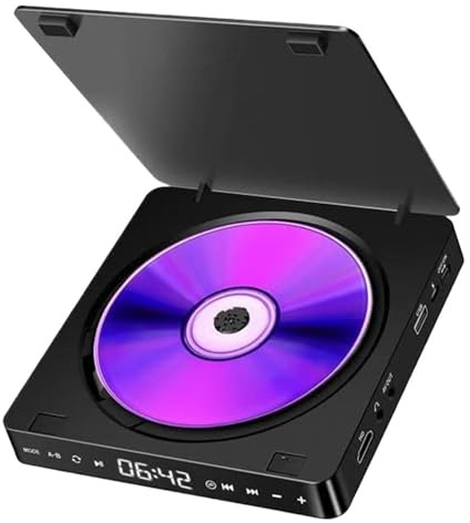 Lettore DVD Domestico CD VCD Risoluzione HD 1080P Portatile Supporta Porte Di Uscita HDMI E AV Adatto For Proiettori Smart TV Qualità Dell'immagine Chiara Audio Stabile