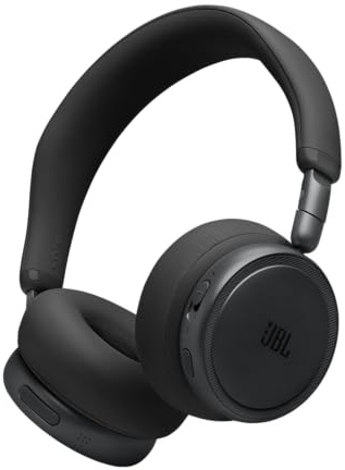JBL Live 680NC Cuffie On‑Ear Wireless con Cancellazione del Rumore, Nero