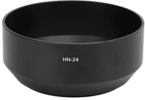 Goshyda HN‑24 Camera Lens Hood, Alloy Material Protective Lens Hood for AF 70‑210mm f/4.5‑5.6 lens, for AF 75‑300mm f/4.5‑5.6 Lens and for AF 100‑300mm f/4‑5.6