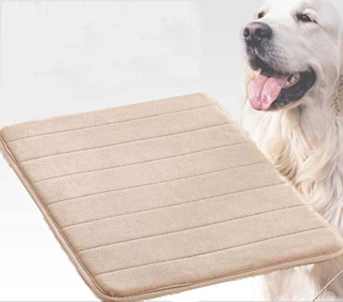 Cama para perro gato Mat 60x40cm lavable perro cajón colchón suave de espuma fina para mascotas cama de perrera cojín ortopédico cojín acolchado antideslizante