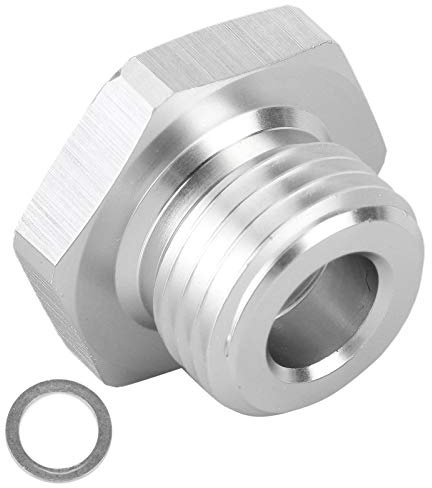 LS Oljetrycksadapter, M16-adapter 1,5 till 1/8 NPT, Bränsleläckdetektorer för fordon, oljetryckssensoradapter M16x1,5 till 1/8 NPT Koppling