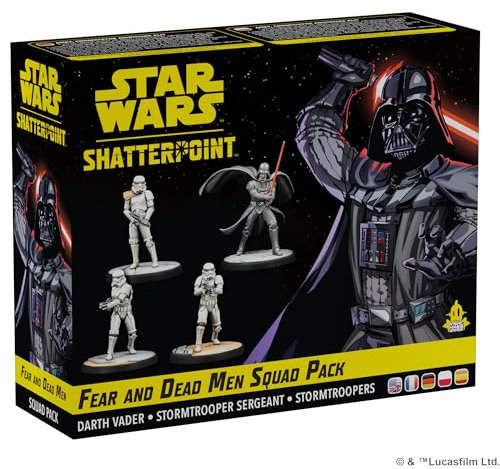 Atomic Mass Games | Star Wars Shatterpoint: Fear and Dead Men Squad Pack | Pack de Escuadra | A Partir de 14 años | para 2 Jugadores | 90 Minutos por Partida | Multilenguaje (Incluye Español)