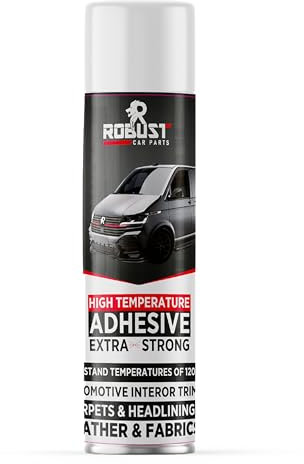 Robust Spray Adhesive, 500ml Extra Strong Carpet Adhesive, Multipurpose Contact Glue for Paper Fabric (1)