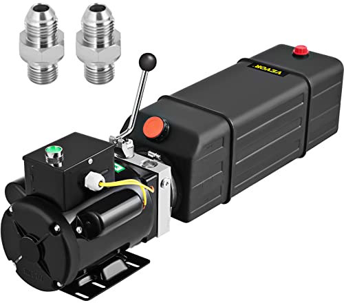 VEVOR Hydraulikpumpe, 4-Gallonen-Hydraulikmotor, Hydraulische Hebebühne, Einphasige Hebebühne, 3450 U/min, Kippanhänger, 208–230 Volt, Tragbare Hebebühne, 2 PS, Autohebebühne