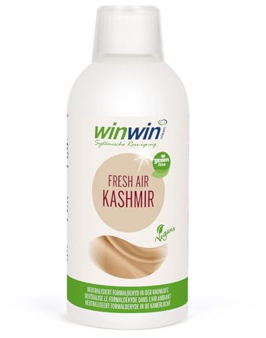 FRESH AIR Vegans 'Kashmir' Luftreinigungs-Konzentrat 500ml I VEGAN I ohne künstliche Farbstoffe I EUR 55,80/L
