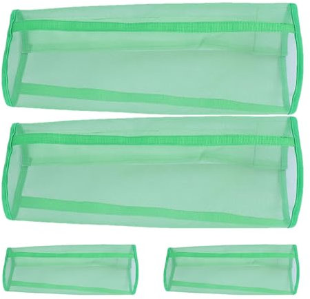 Dranng Pferdegamaschen 4er-Set, Fliegengamaschen für - 4 Stück Fliegenstiefel, wiederverwendbar für,Pferdegamaschen, Fliegengamaschen für, atmungsaktives Design reduziert die