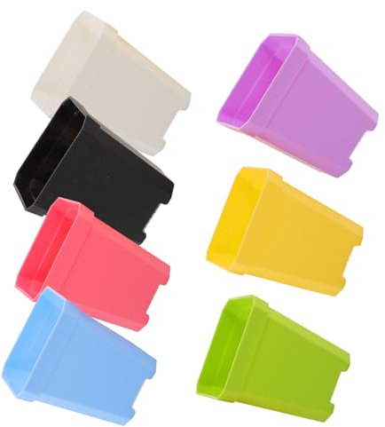 BCOATH 14 Pièces Petit Pot De Fleurs Petit Pot De Plantation Argile Décor Floral Pots De Plantes D'intérieur Jardinière De Repiquage De Pépinière Jouets De Fleurs Plastique