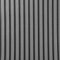 NEW-YIJUNSHUN 3D Effect Wood Slats Wallpaper, Wood Slats Wood Grating Wallpaper Rustic Wooden Slat Wall Panelling Wallpaper for Bedroom Living Room Hallway Stairs Lounge Hall (Dark Grey)
