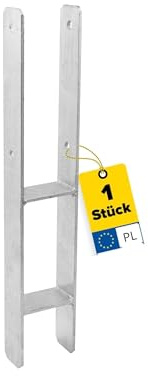 H ankare stolpe, stolstöd för betong, H ankare 14 x 14