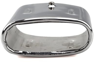 Embouts D'échappement Avec Pièce D'origine Pour BMW Z3 1.8 .9 Pour Cabriolet Garniture Sortie D'échappement 53x113mm / 90mm 18129416186 Embout Échappement(Chrome)