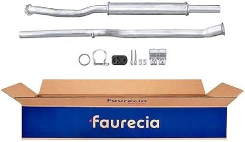 HELLA 8LC 366 024-921 Mittelschalldämpfer - Easy2Fit Kit - mitte - zweiteilig - Set mit Anbauteilen