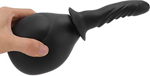 Mothinessto Analdusche Klistierbirnen-Kit, kugelförmiges Klistierbirnen-Kit aus Silikon, einfache Bedienung, groß für die Darmreinigung