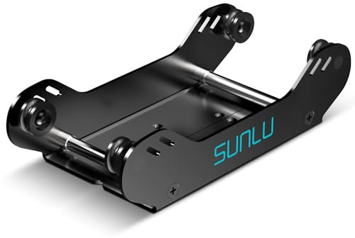 SUNLU 3D Printer Filament Holder, Adjustable And Adaptable 3D Filament Holder Rack for 1KG/2KG/3KG/5KG, High Stability Filament Spool Holder for PLA/TPU/PETG/ABS/Nylon/Wood 3D Printing Filament, Black
