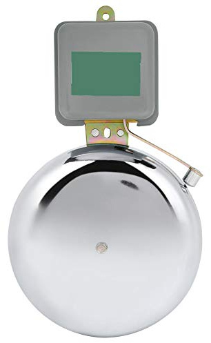 Stainless Steel Non-Sparking External Beat Type Electric School Bell - 150mm, AC220V, Loud Factory Warehouse Break Alarm