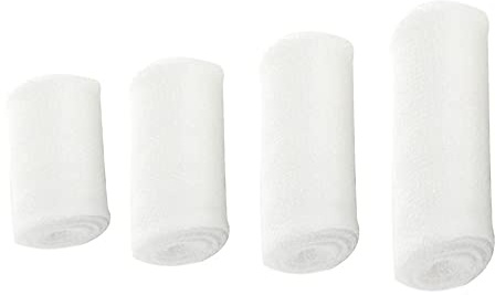 Lot de 20 rouleaux de bandage en gaze médicale pour soins des plaies