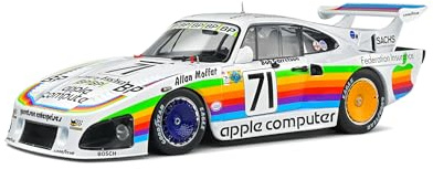 Solido - Modellauto Maßstab 1:18 Porsche 935 K3#71 weiß