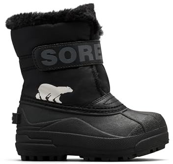 Sorel Snow Commander Boot Schneestiefel, Black/Charcoal, 30.5 EU