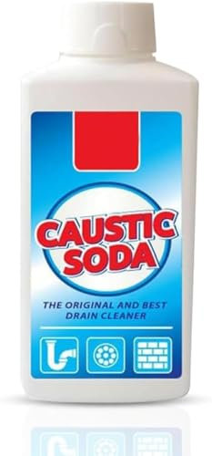 Caustic Soda Powder 1kg Sink & Drain Cleaner | Prevent Clogs and Blockages | Strong Drain Unblocker