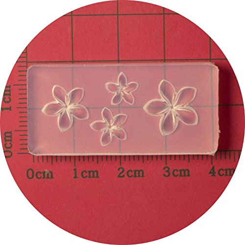 Moule à ongles 3D en silicone - Tailles variées - Petals de fleurs - Pochoirs pour ongles