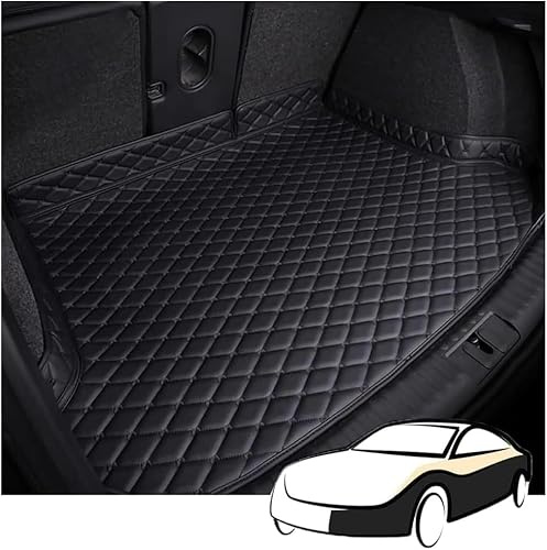 Alfombrilla Maletero Coche para Cupra Terramar VZ 1.5 eHybrid 2024 2025+, Accesorios de Almohadilla de protección para Maletero Impermeables,1 Black
