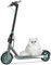 Scooter Eléctrico,NeumáTico SóLido De 21,6Cm,hasta 25 Km/H,Kilometraje 35KM,Motor Alta Potencia 350W,Sistema Frenado y AmortiguacióN,Escooter Plegable para Adultos,Carga MáX 120Kg,Control App(Azul)